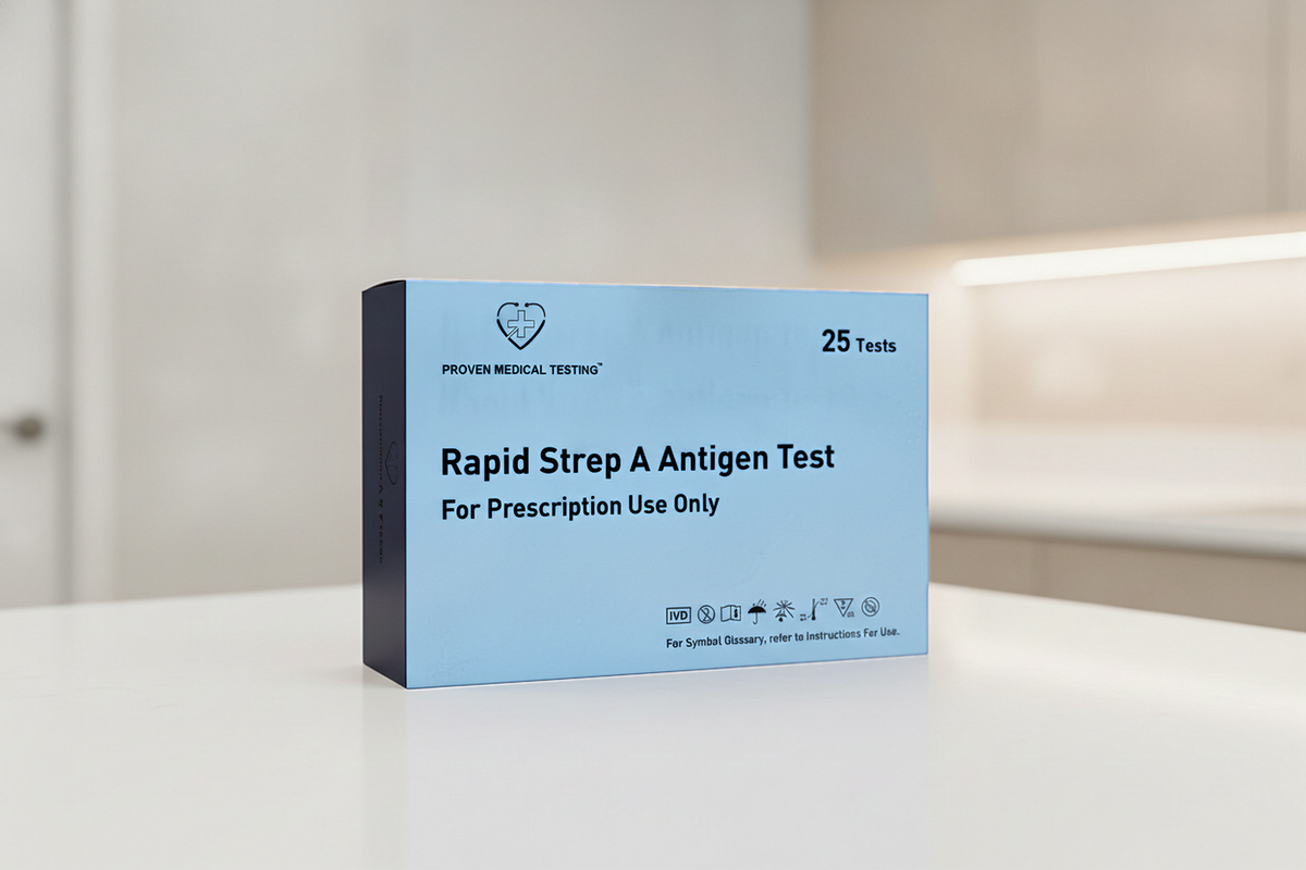 Rapid Strep A Antigen Test in a point-of-care setting — Proven Medical Testing