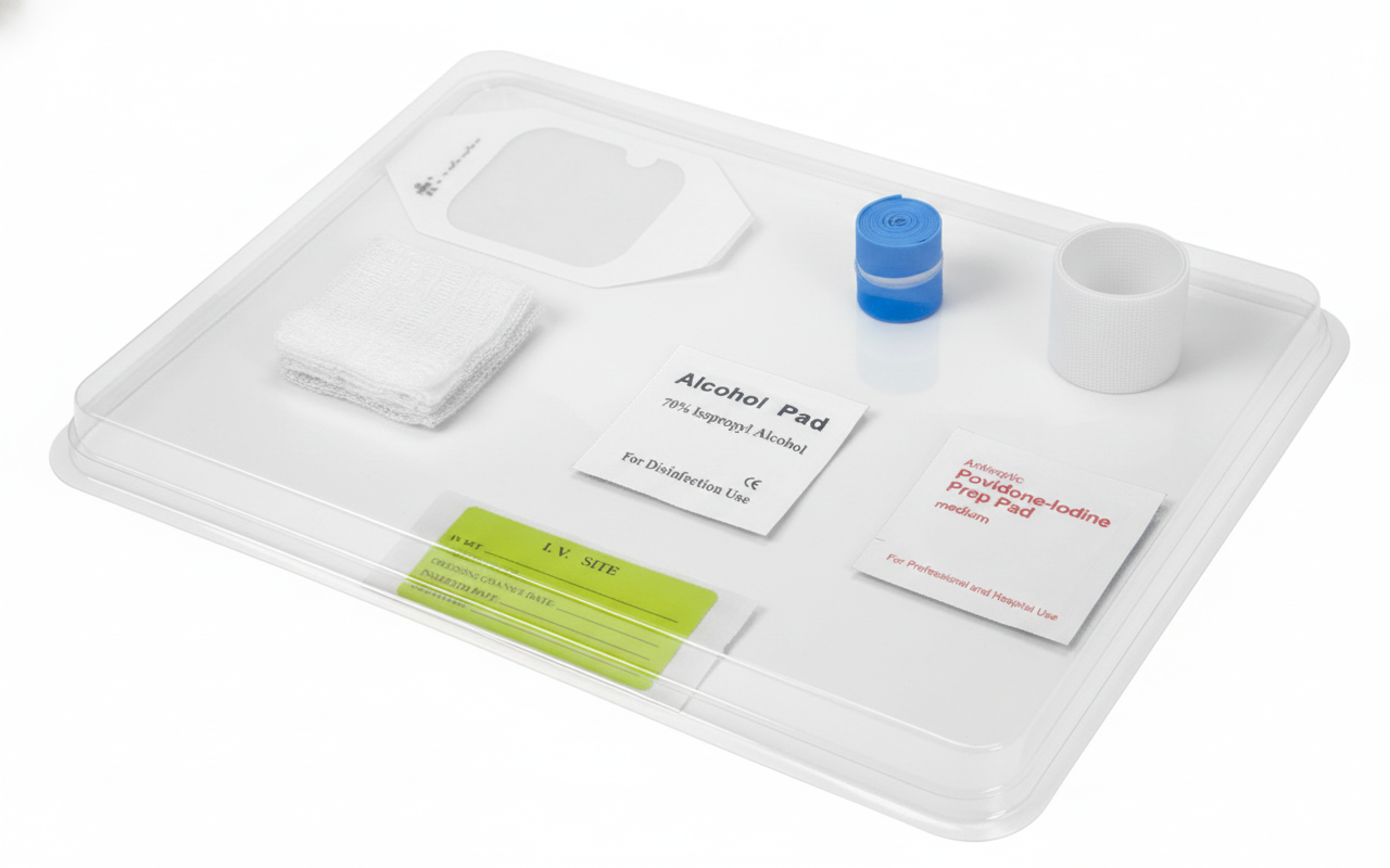 IV Start Kit — catalog angle — Proven Medical Testing