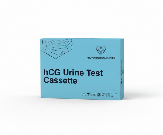 hCG Urine Rapid Test — catalog angle — Proven Medical Testing