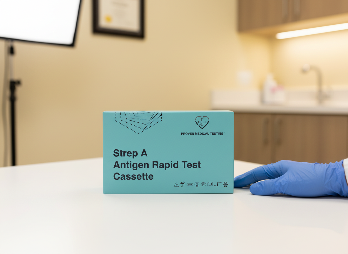 Strep A Antigen Rapid Test — clinical context — Proven Medical Testing